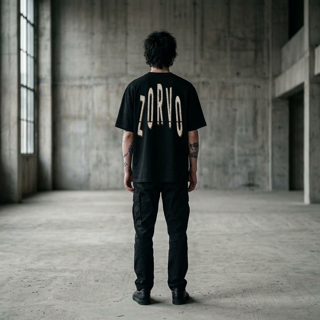 ZORVO WIDE ARCH Oversized Heavyweight Tee